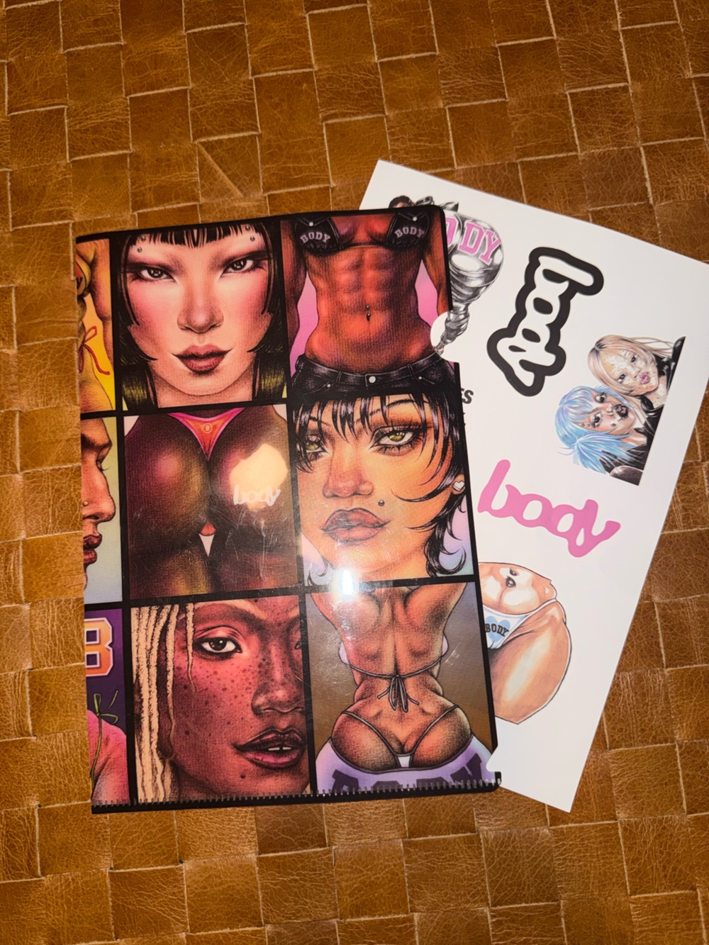 Graphic Art Sticker Sheet — Body by Raven Tracy